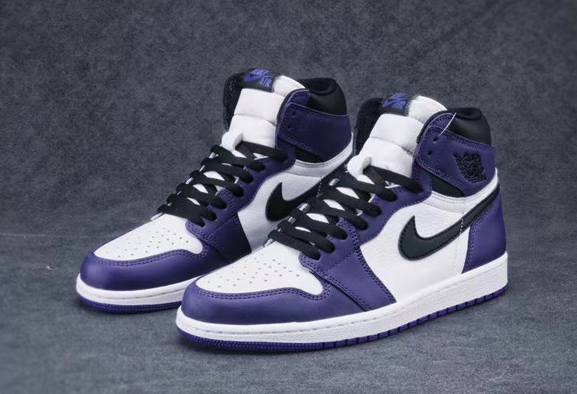 Men's Running Weapon Air Jordan 1 Purple Shoes 014 Men's Running Weapon Air Jordan 1 Purple Shoes 014